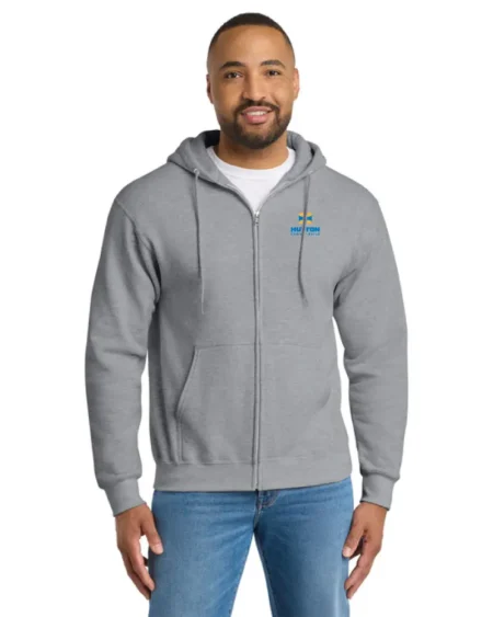 Alternative view of Gildan® Heavy Blend™ Full-Zip Hooded Sweatshirt