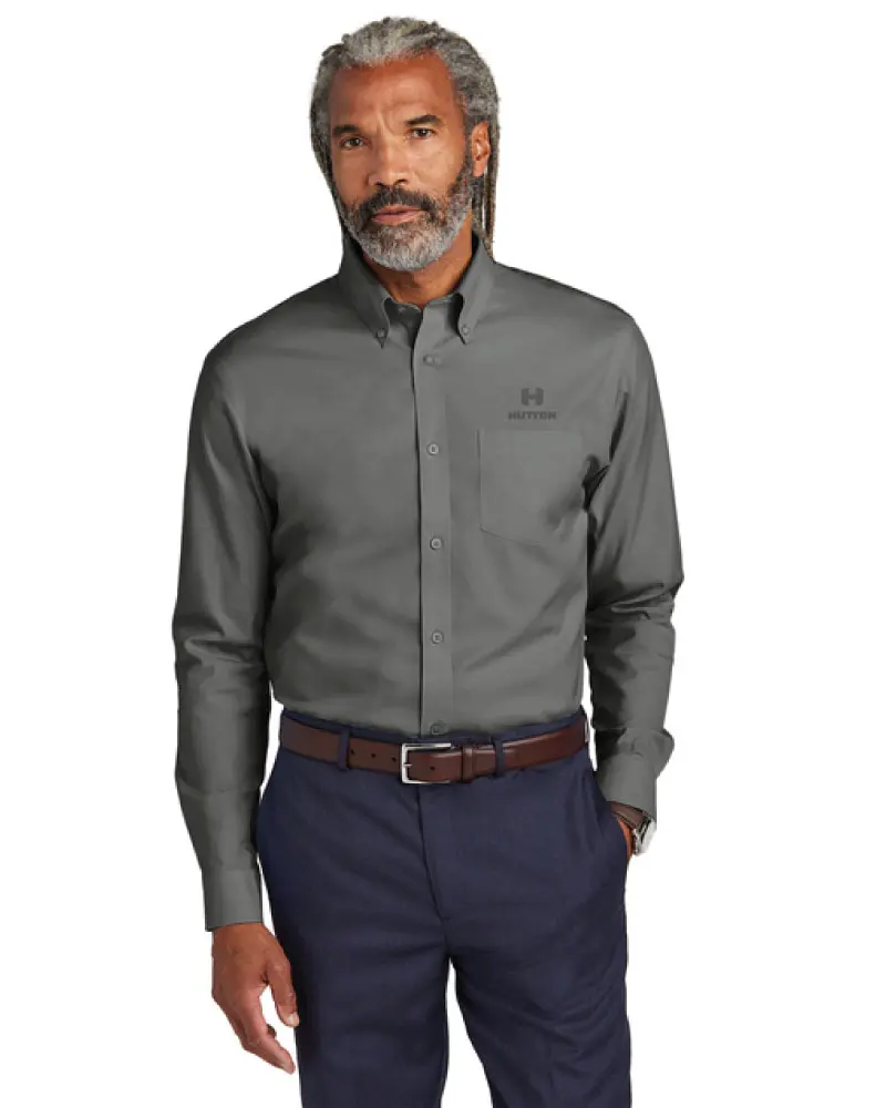 Brooks Brothers® Wrinkle-Free Stretch Pinpoint Shirt - Image 4