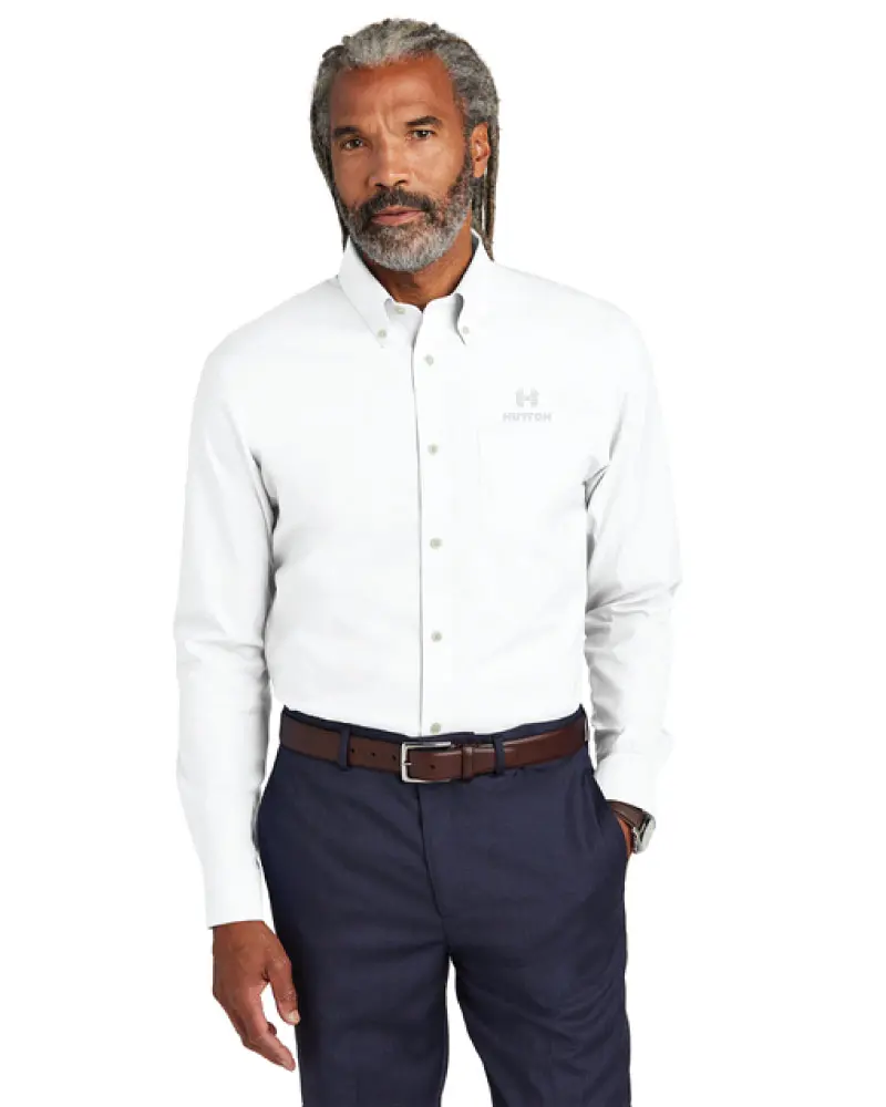 Brooks Brothers® Wrinkle-Free Stretch Pinpoint Shirt - Image 2