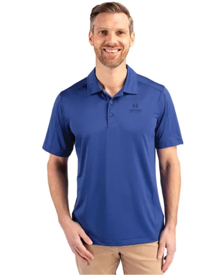 Alternative view of Cutter & Buck Prospect Eco Textured Stretch Recycled Mens Short Sleeve Polo