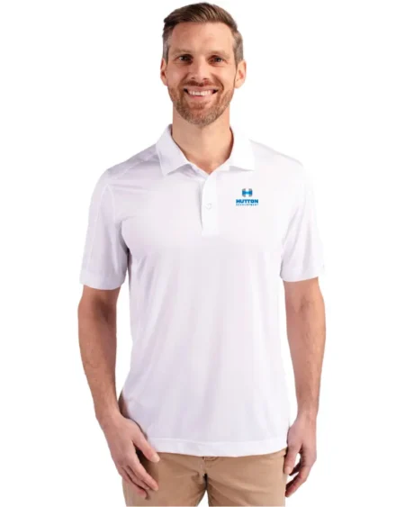 Alternative view of Cutter & Buck Prospect Eco Textured Stretch Recycled Mens Short Sleeve Polo