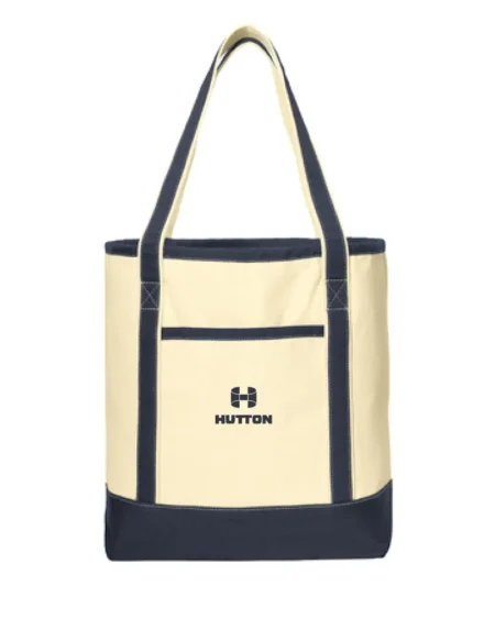 Port Authority® Large Cotton Canvas Tote