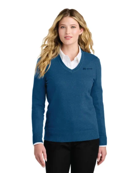 Alternative view of Port Authority® Women’s Easy Care V-Neck Sweater