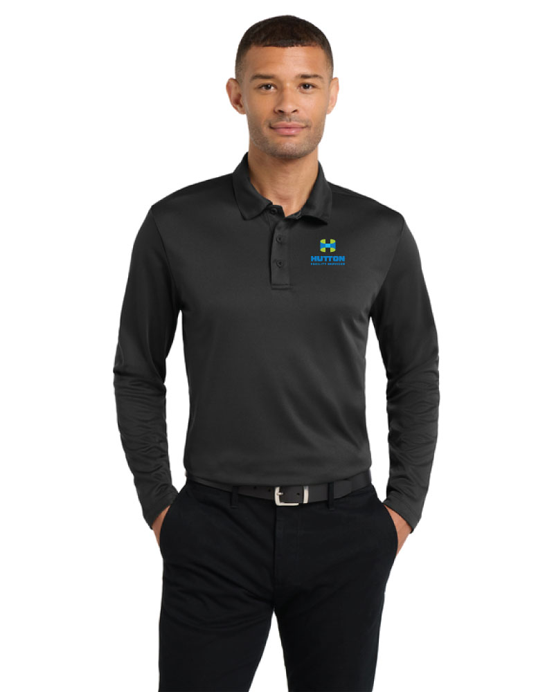 Port Authority® Silk Touch™ Performance Long Sleeve Polo
